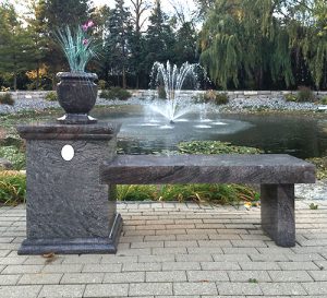 Paradiso Granite Bench Monument