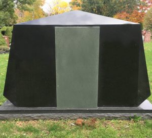 Black & Grey Granite Family Monument