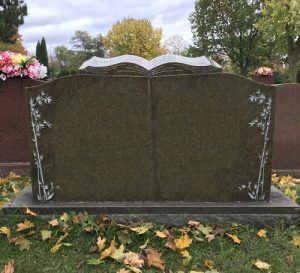 Dark Brits Granite Family Monument