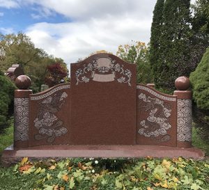 India Red Granite Oriental Monument