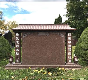 India Red Granite Oriental Monument