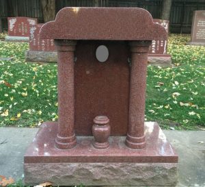 India Red Granite Oriental Monument