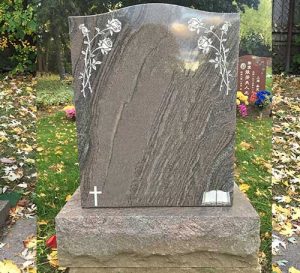 Paradiso Granite Single Headstone