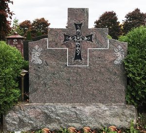 Himalayan Granite Cross Monument